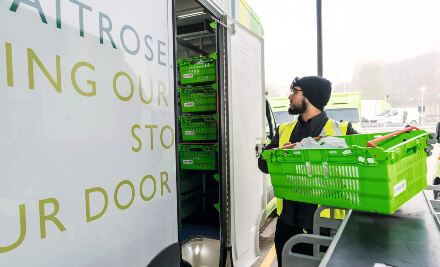 Waitrose delivery driver